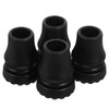 OATIPHO 4 Pcs Slip Rubber Foot Covers for Trekking Poles