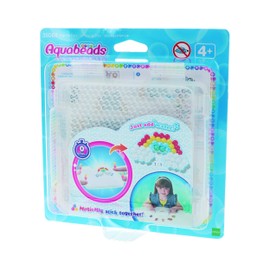 Aquabeads 35088 Beads Pop-Up Craft Plate, Multicoloured