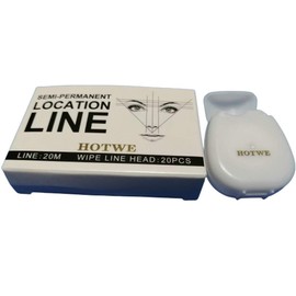 HOTWE Eyebrow Mapping String Brow Thread,Semi Permanent Makeup Location Line Microblading Supplies 20 Meters