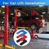 80 Pcs Car Lift Auto Leveling Shim Install Kit for