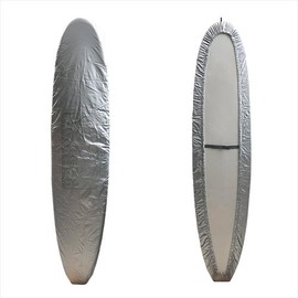 Funktion FK-WRAP-FU-SLV-PC Surfboard Cover Silver Protective Coloration Edition