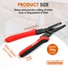 Luckyway Professional Wire Stripper/wire crimping tool 8-inch, 10-22 AWG Wire