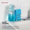 KitchenAid Refillable Soap Pump and Sponge Caddy with Rust Resistant