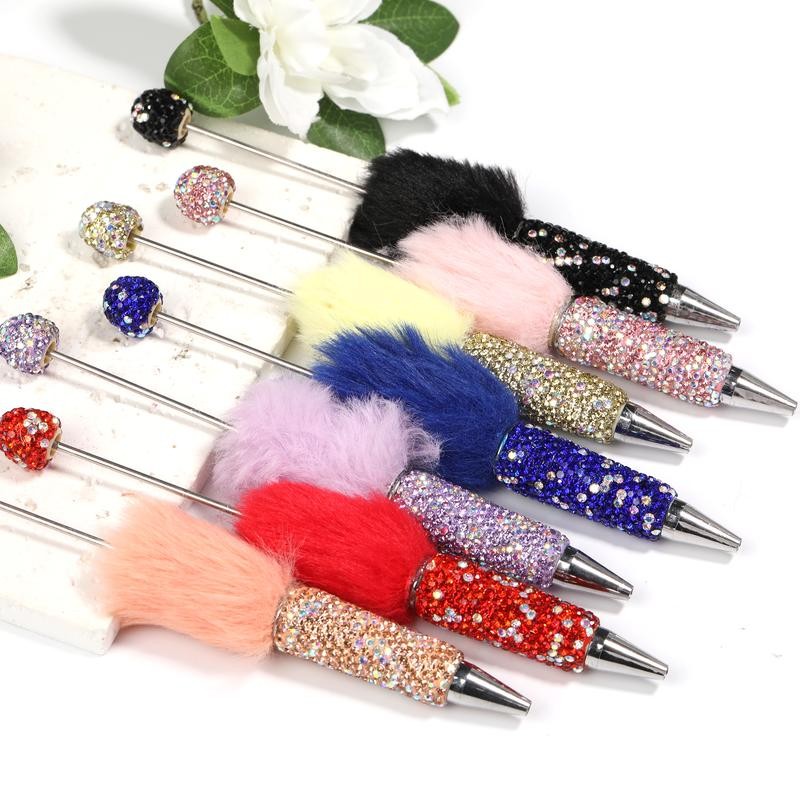 【P227】Creative DIY Rhinestone DIY Pens. Different Designs and prices:_Light pink
