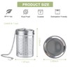 Extra Large Stainless Steel Twist Lock Mesh Tea Ball Tea