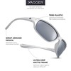 Xagger Polarized Wrap Around Sport Sunglasses for Men Women Running