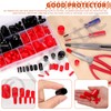 Tanstic 312Pcs 9 Sizes Rubber End Caps Screw Thread Protectors