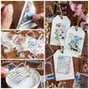 6 Packs Flower Stickers Plant Scrapbook Stickers Bouquet Stickers Stamp