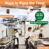 YOOYIST Kitchen Timers for Cooking – 6 Channel Commercial Kitchen