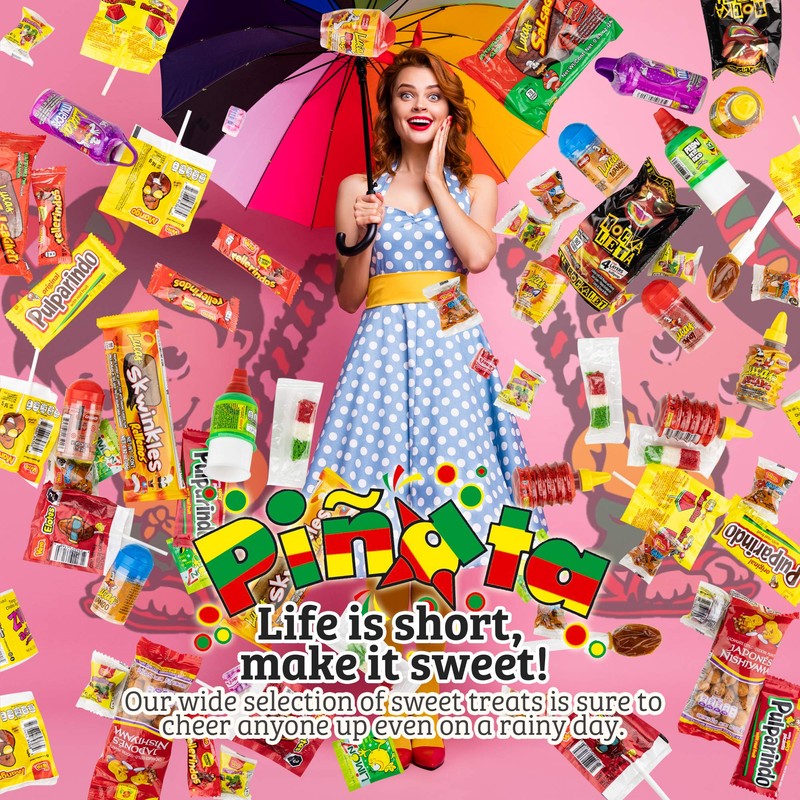 Pinata Mexican Candy Box (Lucas Mix (22.5 Ounces) (18 Pieces))