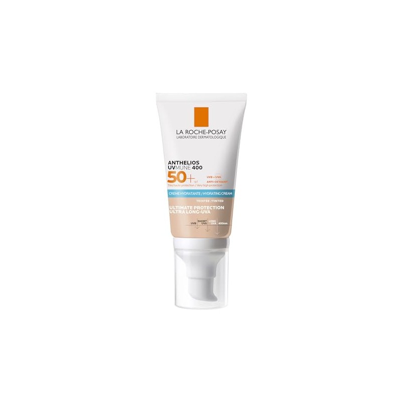 La Roche-Posay Anthelios UVMUNE 400 SPF50+ Hydrating Tinted Cream, 50ml