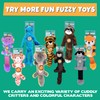 Pet Factory Shake & Squeak Critter Tugz Plush Dog Toy,
