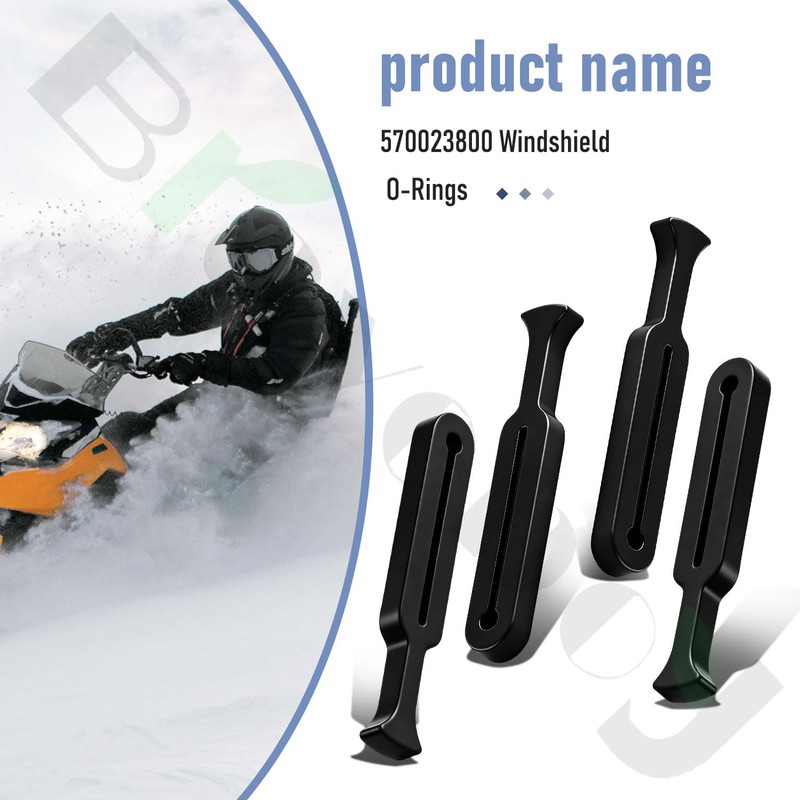 570023800 Windshield O-Rings, Compatible with Yamaha Arctic Cat Polaris Snowmobile