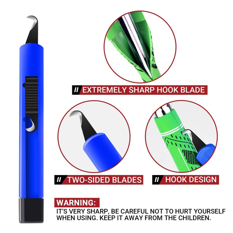 EAGLE WORK Golf Regriping Kits, 15 Paper-Backed Tapes, 5oz Solvent,