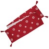 RAGGED ROSE Christmas Table Runner, Cotton, Red, 230 x 30