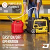 DeWay Battery-Powered Stick Fuel Transfer Pump with Fast 3.2GPM Flow