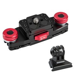 MINICOR Camera Backpack Clip with Arca Quick Release Plate,Camera Clip for Backpack Strap DSLR,Compatible with Canon, Sony, Nikon, DSLR Digital Camera and Action Camera