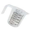 Plastic Measuring Jug Multi-Purpose Jug for Flour, Ground Almonds, Sugar,