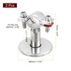 sourcing map 2 Pack Pipe Support, Stainless Steel Pipe Support