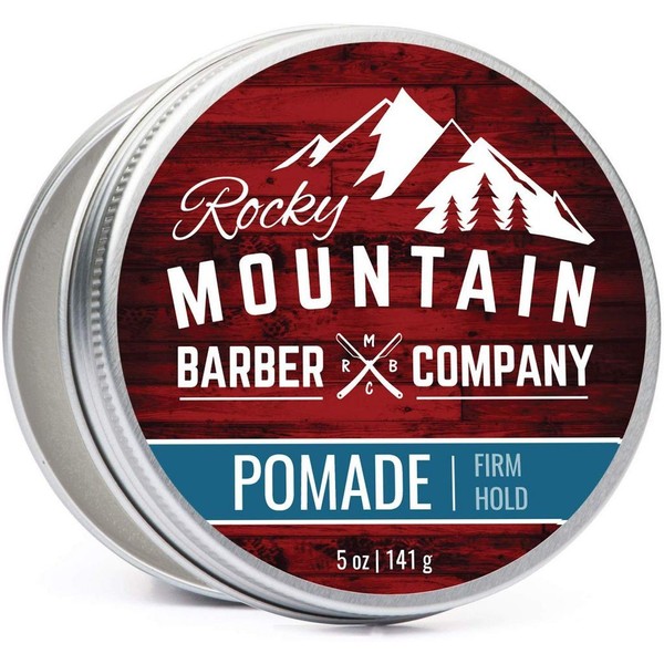 Rocky Mountain Barber Company HAIR POMADE, 5OZ