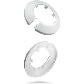 Water Pipe Cover,‎PP Plastic Round Escutcheon Plate,Water Pipe Trim Ring,Pipe Collar,Bathroom&Kitchen Toilet Floor Ceiling Plate Cover for 2"/51mm Dia Pipe 50 Type, 2Pcs
