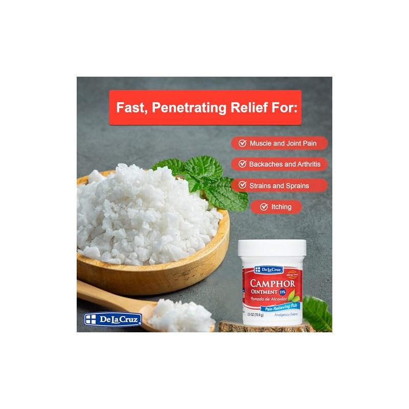 Cruz Camphor Ointment Pomada Alcanfor