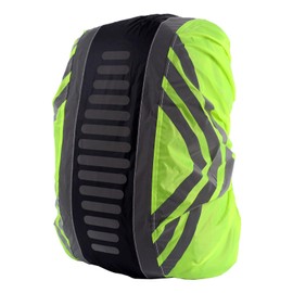 SnugZest Waterproof Backpack Rain Cover with Reflective,High Vis Waterproof Backpack Rucksack Cover Bag Rain Cover with Reflective Strip,Backpack for Travel Hiking Camping Packs(COLOUR:As shown)