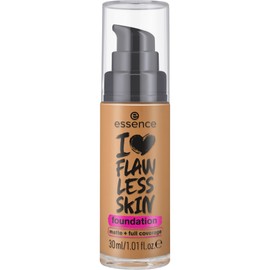 essence cosmetics essence I LOVE FLAWLESS SKIN foundation, Nr. 110, Braun, langanhaltend, mattierend, sofortiges Ergebnis, matt, vegan, ?lfrei, UVA- und UVB-Filter + SPF 20, ohne Parf1m, 1er Pack (30ml)