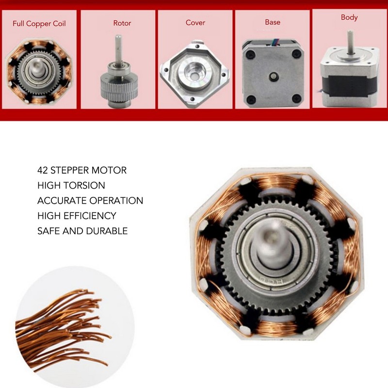 42HS4822 1501 DC3.84V Stepper Motor DC20‑50V Input SD42 Motor Driver