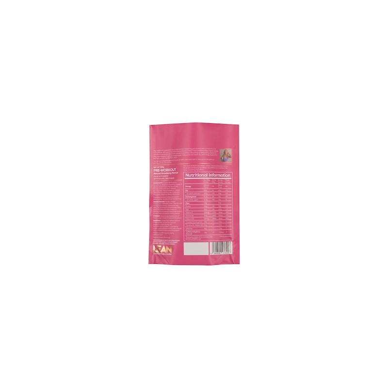 LEAN Pre-Workout Natural Strawberry 262g