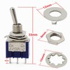 Aussel AC 125 V / 6 A On-On Mini Toggle