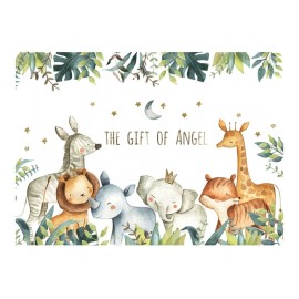 DaraBaby Vinil Decorativo Infantil Animales Selva Habitación Bebé