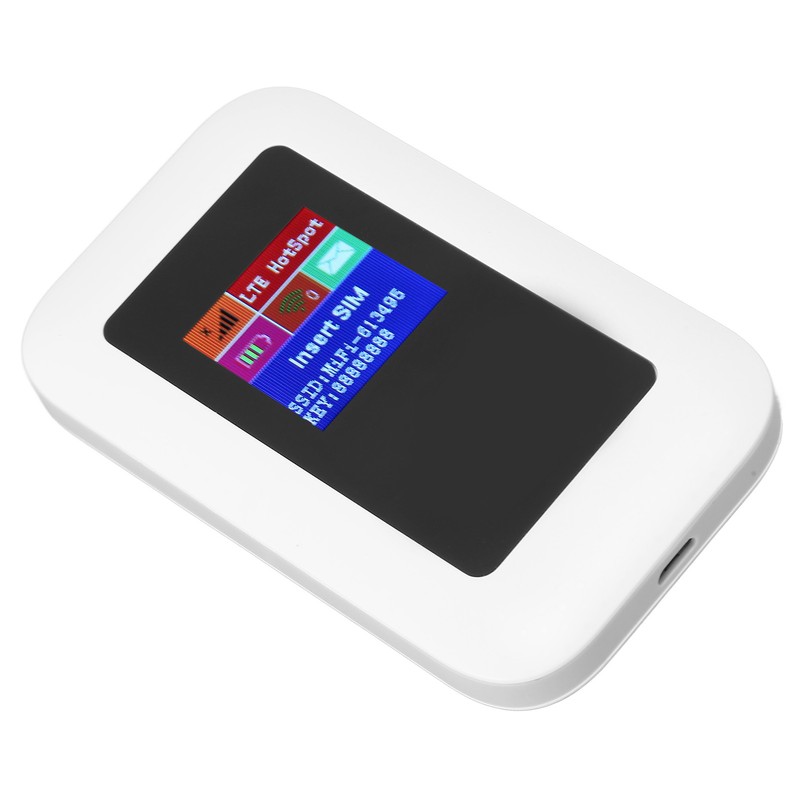 4G LTE MIFI Router with Color Screen Support 10 Devices