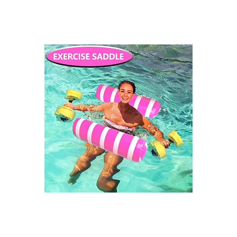 BLOFUN 2 Pack Water Swimming Pool Float Hammock,Pool Float Lounger,Water