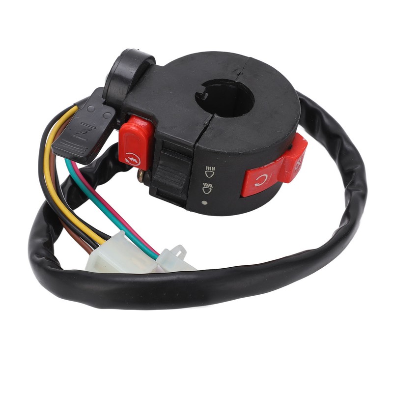 7wires 22mm Left Side Handlebar Kill Start Light Switch Choke