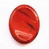 Bacatgem Natural Red Jasper Crystal Thumb Worry Stone,Stress Relax Healing