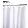 BRIOFOX Shower Curtain Rod 43-73 Inches, Rustproof and Non-Slip Spring