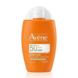 Avène Protector Solar Facial FPS 50+ Mat Perfect 50 ml, Ultra Fluid Oil Control con TriAsorB, Acabado Mate para Piel Mixta a Grasa
