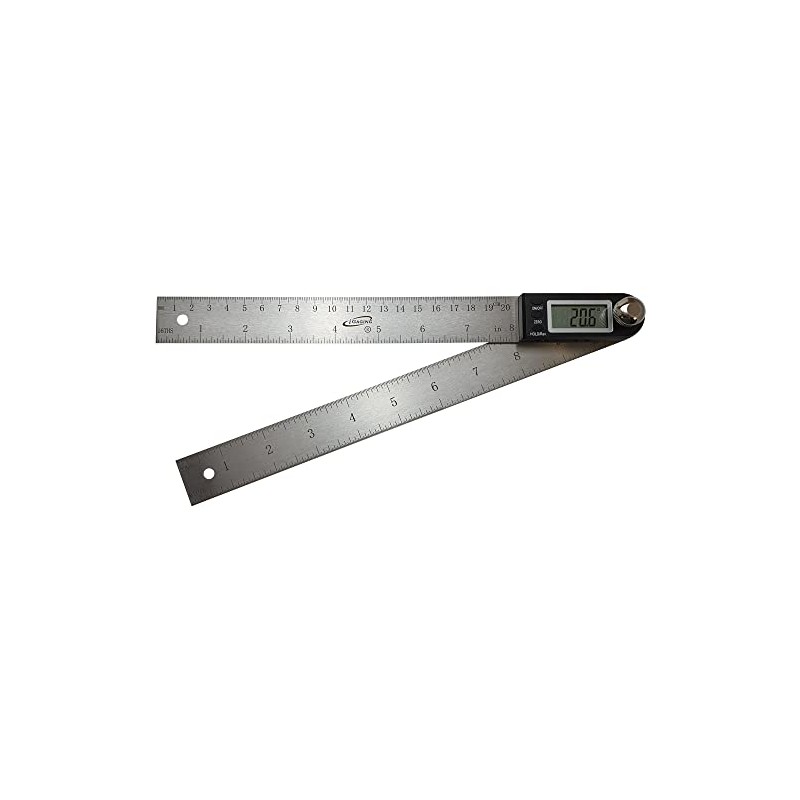 iGaging 35-408 Digital Protractor with 10" Rule, 11"