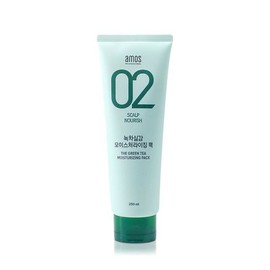 (NS Home Shopping) Amos Green Tea Real Feel Intensive Moisture Pack 250ml / (NS홈쇼핑)아모스 녹차실감 인텐시브 모이스처 팩 250ml