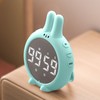Kids Timer Night Light Cute Cartoon Rabbit Digital Countdown Timer