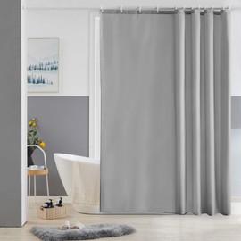 Furlinic Shower Curtain, Bathroom Curtain For The Bathtub, Textile Bath Curtain