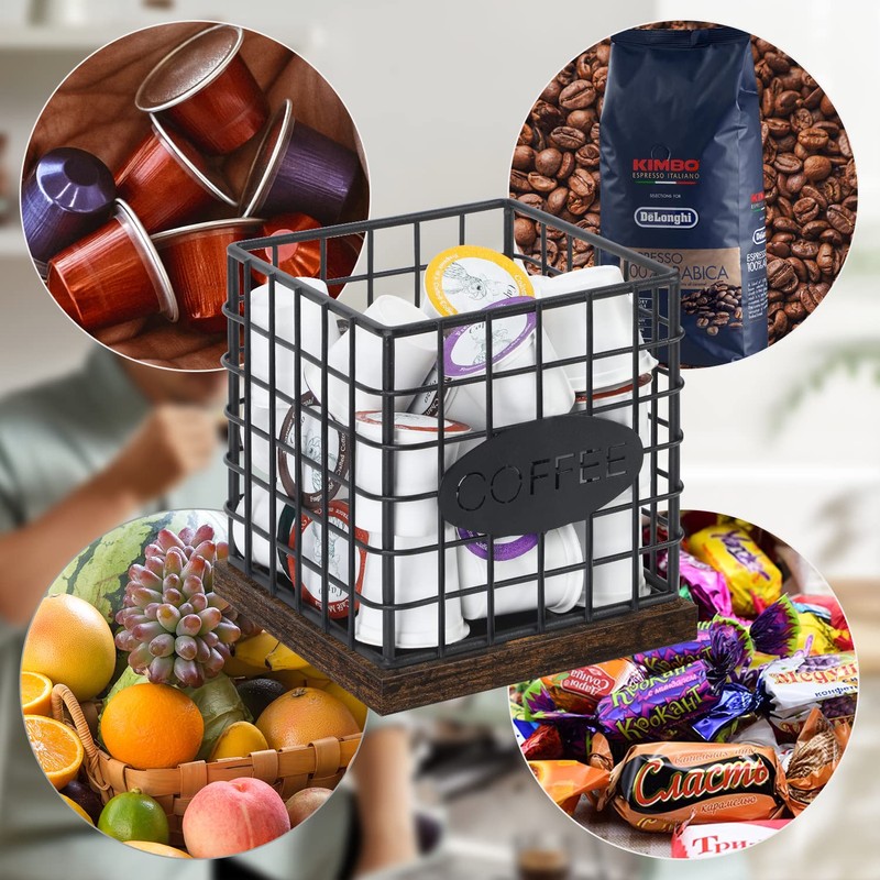 YINMIT K Cup Holder Organizer, Sturdy Coffee Pod Holder Organizer,