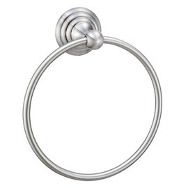 Hardware House H11-2109 Stockton Collection Towel Ring, Satin Nickel