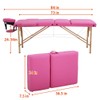 Massage Table Portable Massage Tables 3 Fold Spa Bed 73"