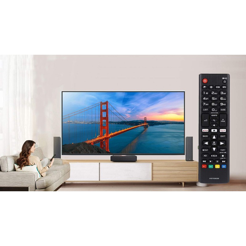 LIMINGZE LG Universal AKB75095308 Replacement Remote Control for LG Universal