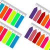 JANYUN 1440 Pcs Sticky Notes Flags Index Tabs Bright Neon