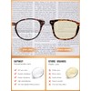 SKYWAY Blue Light Filter Glasses for Men and Women, Super