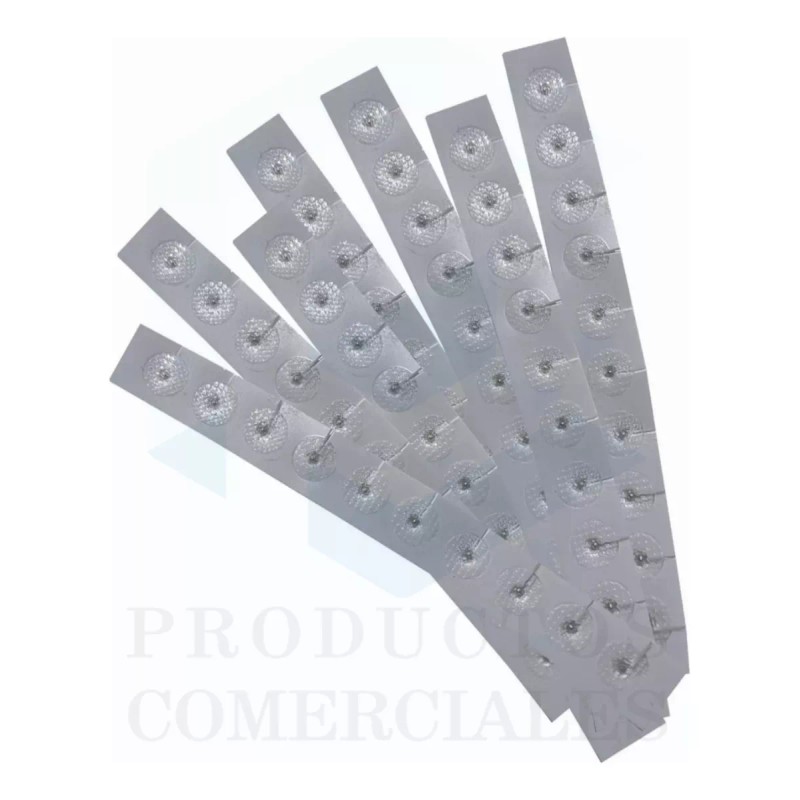 Productos comerciales mx Balines Con Cinta Transparente Auriculoterapia 50 Piezas