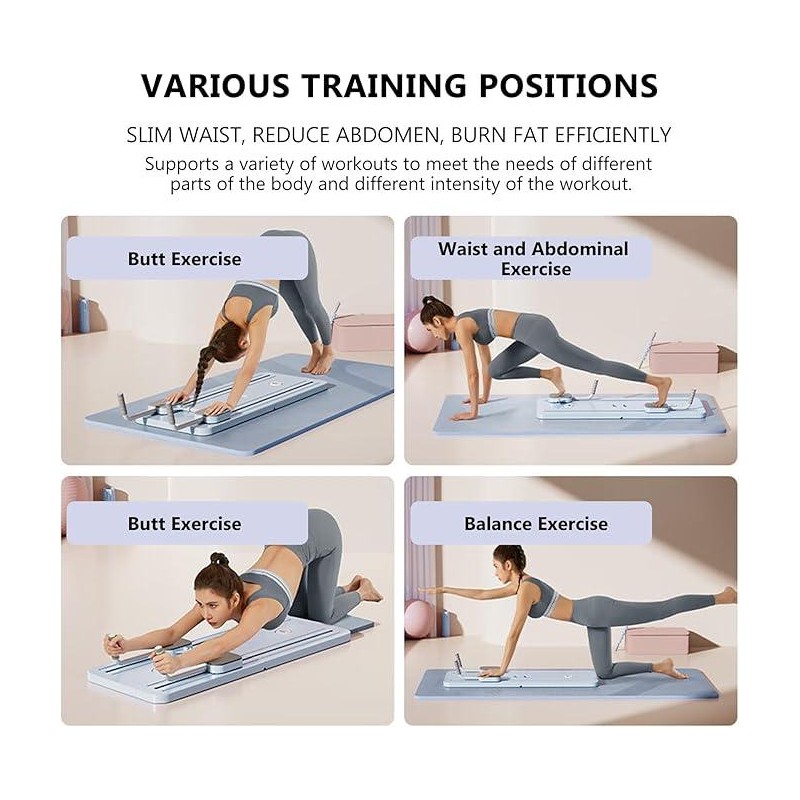 Pilates Board, Multifunctional Abdominal Board board fitness